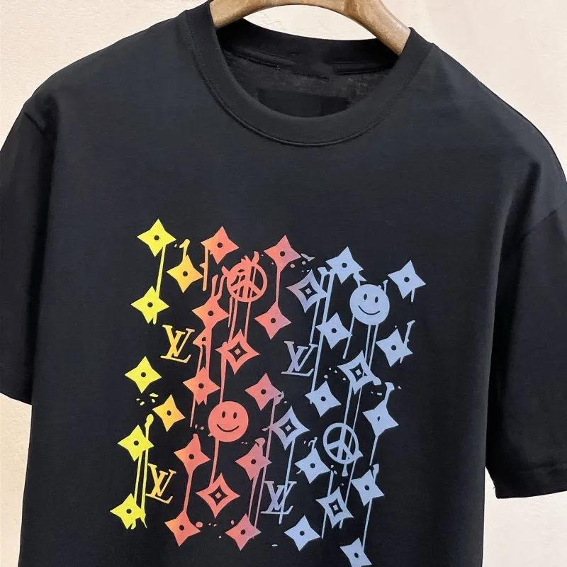 『S-4XL』目立つ 気質満点 着心地良い ファッション カジュアル ユニークプリントＴシャツ