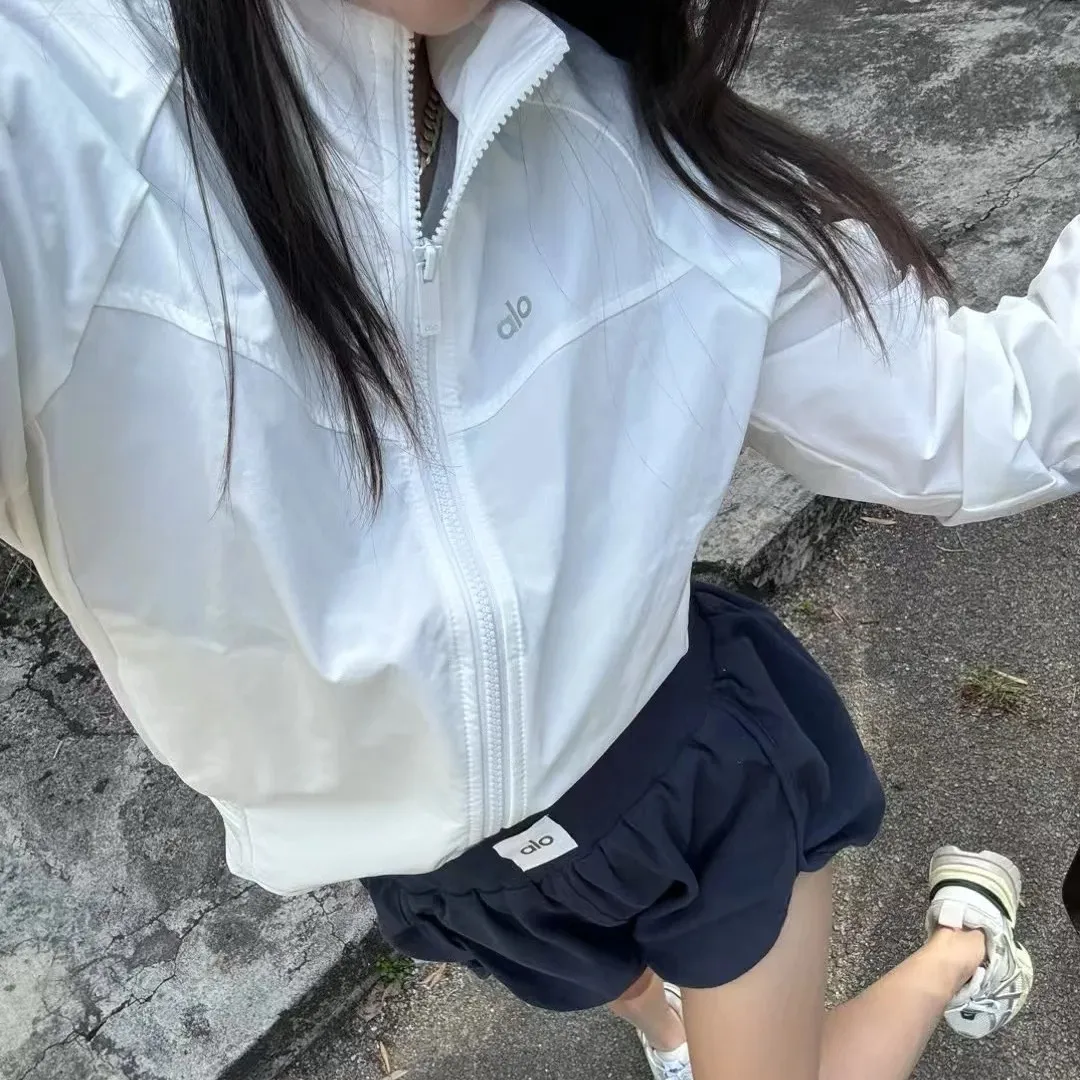 『S-L』テニス風 クール フィットカット 軽量 通気性生地 UVカット シルエット強調 アウター