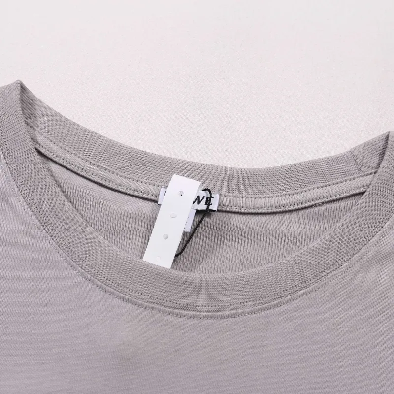 『XS-L』気質満点 安定感抜群 日常 無地 刺繍 ゆったり オーバーサイズ Ｔシャツ