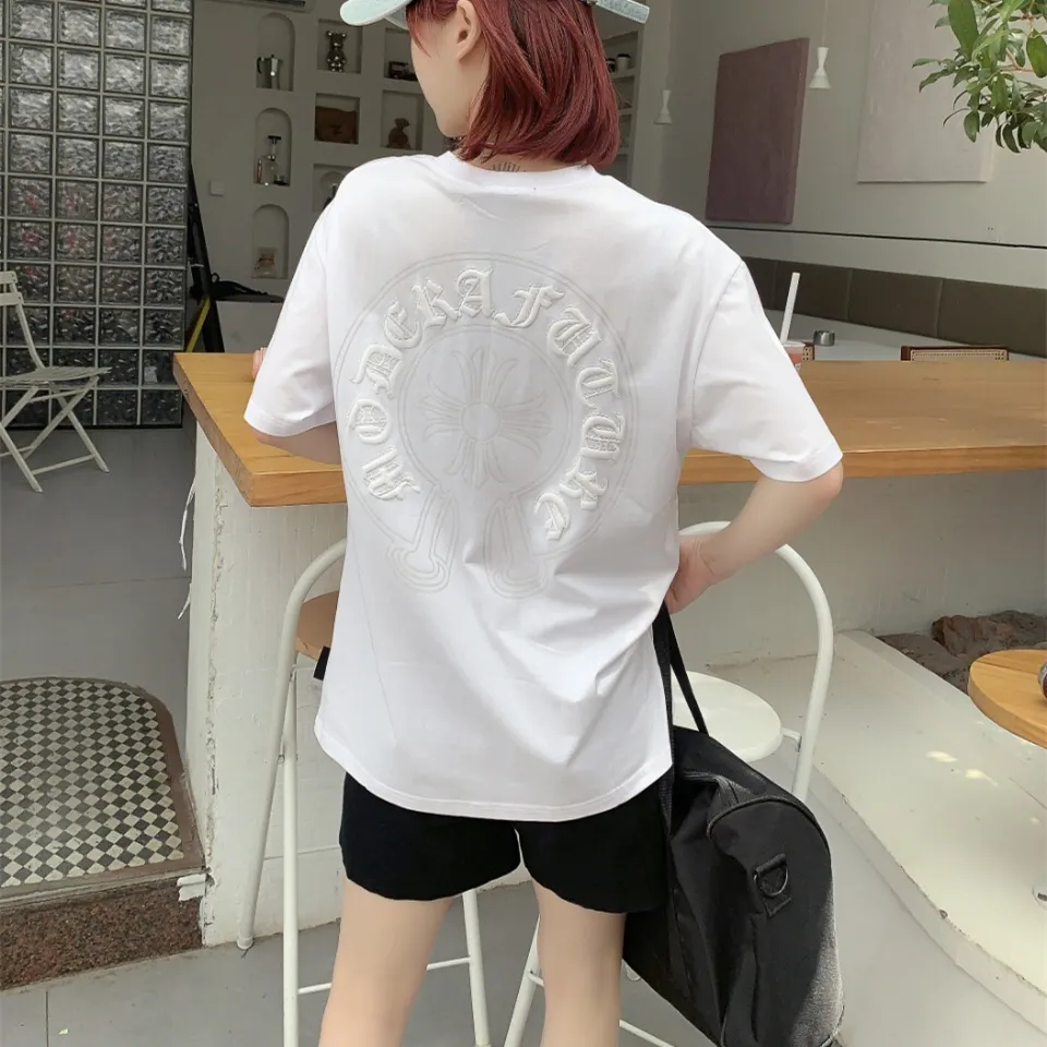 『フリーサイズ』快適 通気 クール 胸元 クラシック 発泡 クロス 花柄 綿100% オーバーラップ Tシャツ