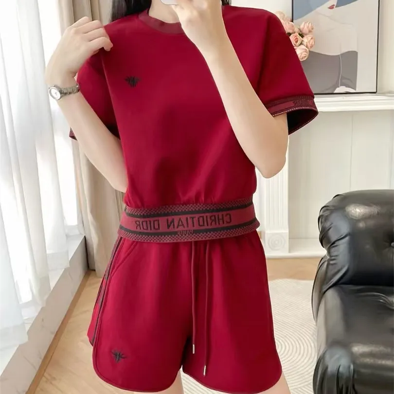 『S-L』夏 高品質 体型カバー 痩せ見え 快適生地 肌ざわり良い 通気性 カジュアル おしゃれ 半袖 ショーツ セットアップ