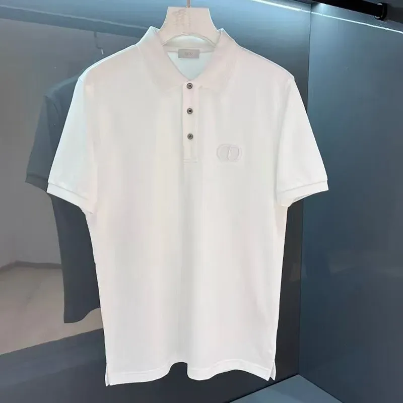 『S-4XL』売れ筋 高品質 サラッとした肌触り 吸汗速乾 通気性抜群 シンプル 合わせやすい 半袖ポロシャツ