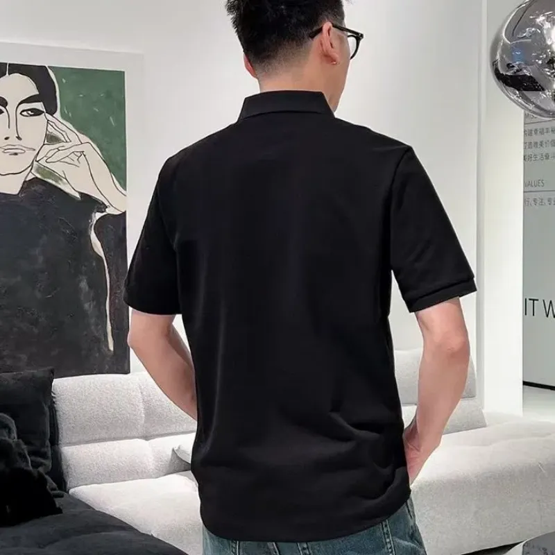 『S-4XL』売れ筋 高品質 サラッとした肌触り 吸汗速乾 通気性抜群 シンプル 合わせやすい 半袖ポロシャツ