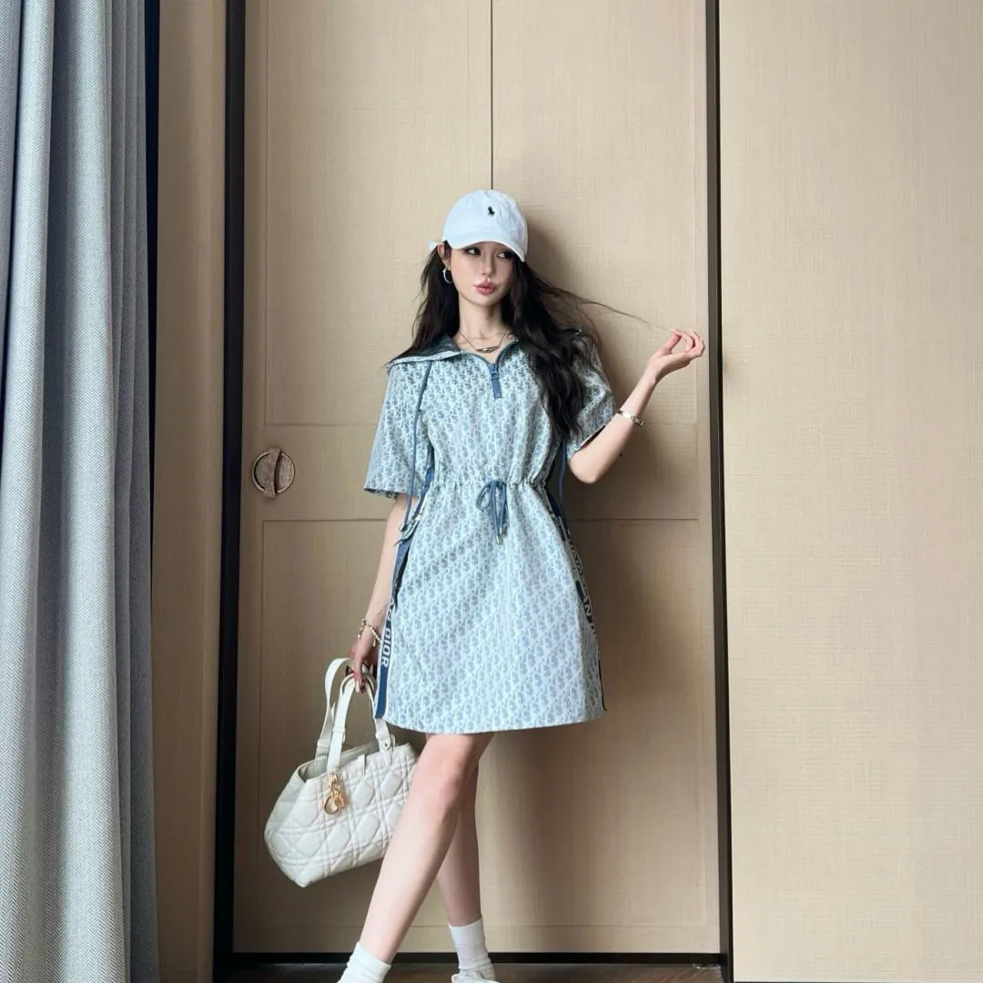 『S-L』おすすめ 大人の定番  トレンド ファッション  フード付き リボン付け スリム ワンピース