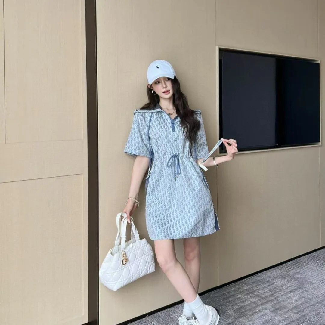 『S-L』おすすめ 大人の定番  トレンド ファッション  フード付き リボン付け スリム ワンピース