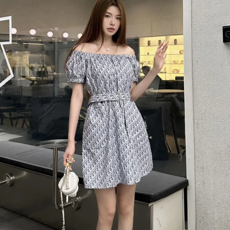 『S-L』美人度アップ トレンド 気質いい クラシック着心地良いエレガント フェミニン ワンピース