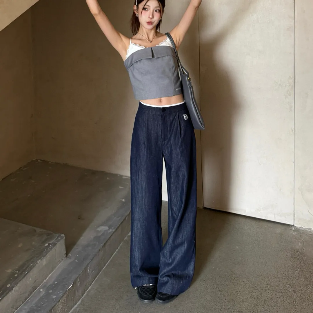『S-L』魅力的 人気上昇中 カジュアル 定番  刺繍 ゆったり オーバーサイズ パンツ