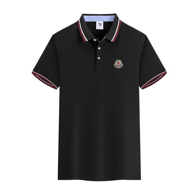 『M-4XL』上品 ファッションシンプルビジネスカジュアルに 半袖ポロシャツ