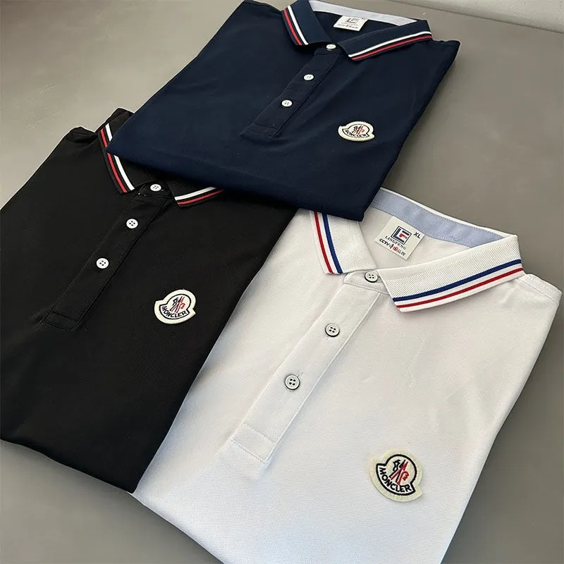 『M-4XL』上品 ファッションシンプルビジネスカジュアルに 半袖ポロシャツ