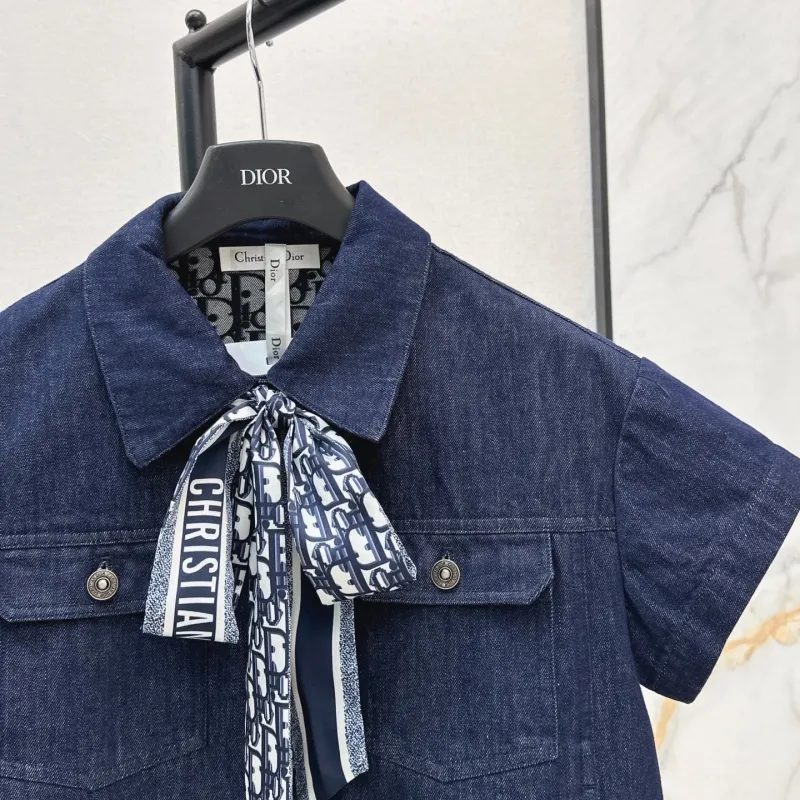 『S-L』 上品 ストリート系 快適  デニム  折り襟 ポケット付き ウエストゴム セットアップ