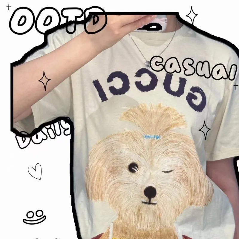 『S-L』元気いっぱい 可愛い 絶対欲しい スウィート 着瘦せ Ｔシャツ