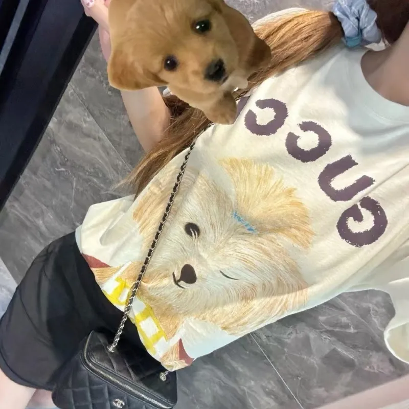 『S-L』元気いっぱい 可愛い 絶対欲しい スウィート 着瘦せ Ｔシャツ