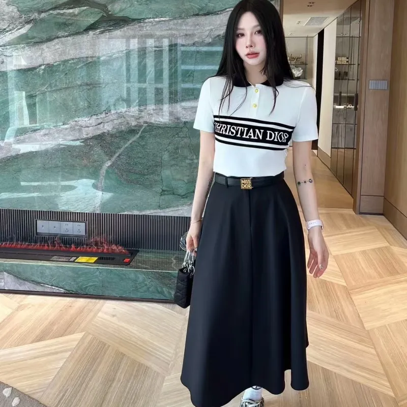 『S-L』美人度アップ 絶対欲しい 配色 優しい雰囲気 高級感 ベルト付き  セットアップ