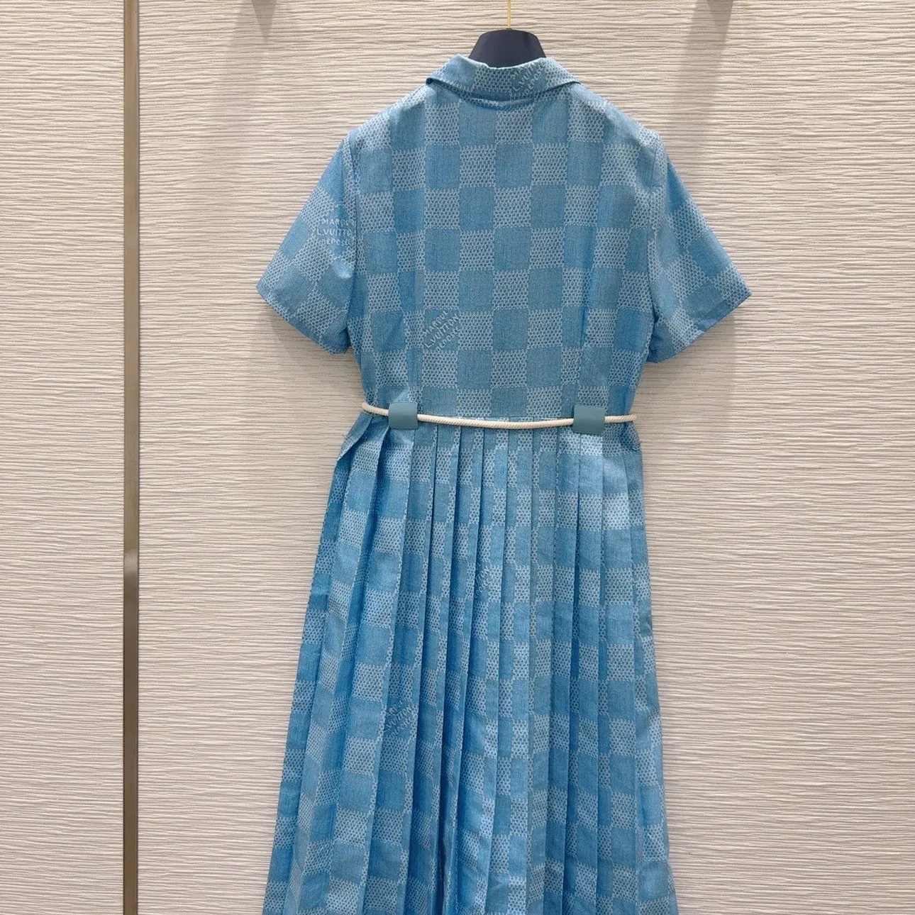 『S-L』大人気 目立つ 質感のいい シンプル ファッション リボン付け ワンピース