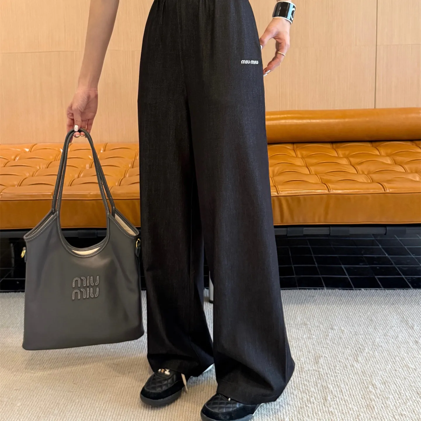 『S-L』超人気商品 合わせやすい  カジュアル ロング デニム  パンツ