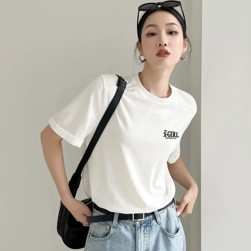 『S-4XL』大注目 組み合わせやすい モード ファッション ルーズ  Tシャツ
