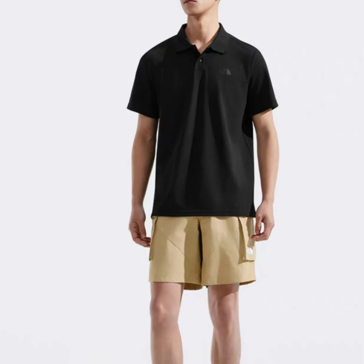 『M-2XL』人気上昇中 着心地良い 高品質 カジュアル 折り襟 メンズ Tシャツ