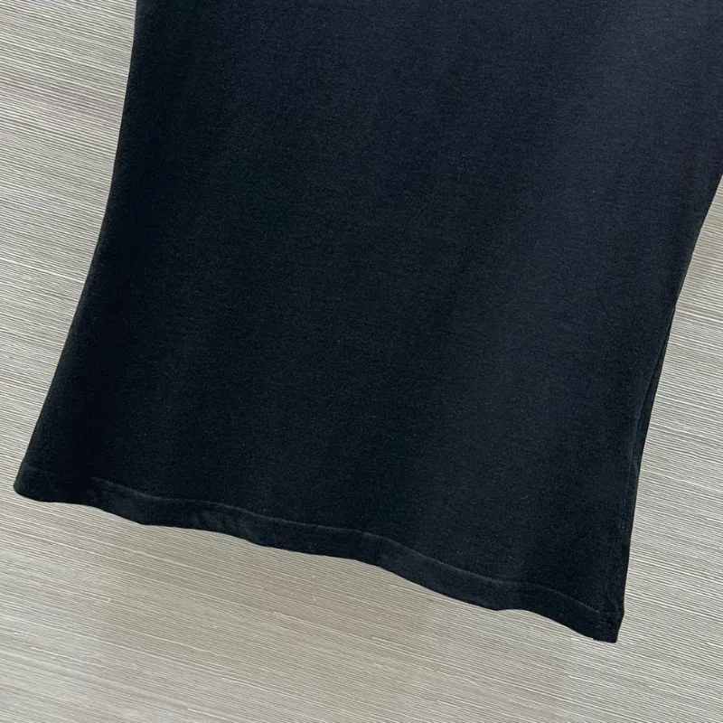 『S-L』好感度UP 美人度アップ ファッション 無地 ラウンドネック Tシャツ