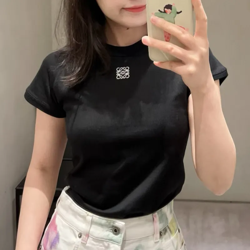 『S-L』好感度UP 美人度アップ ファッション 無地 ラウンドネック Tシャツ