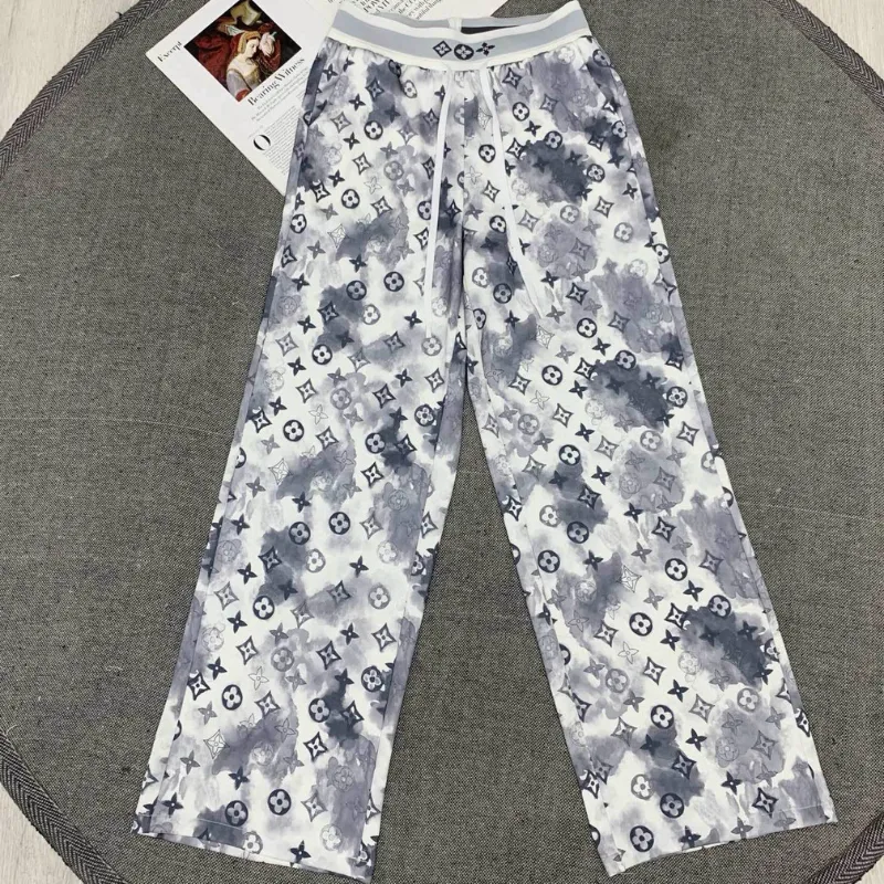 『S-L』大注目 おすすめ 質感のいい ファッション プリント カジュアルパンツ