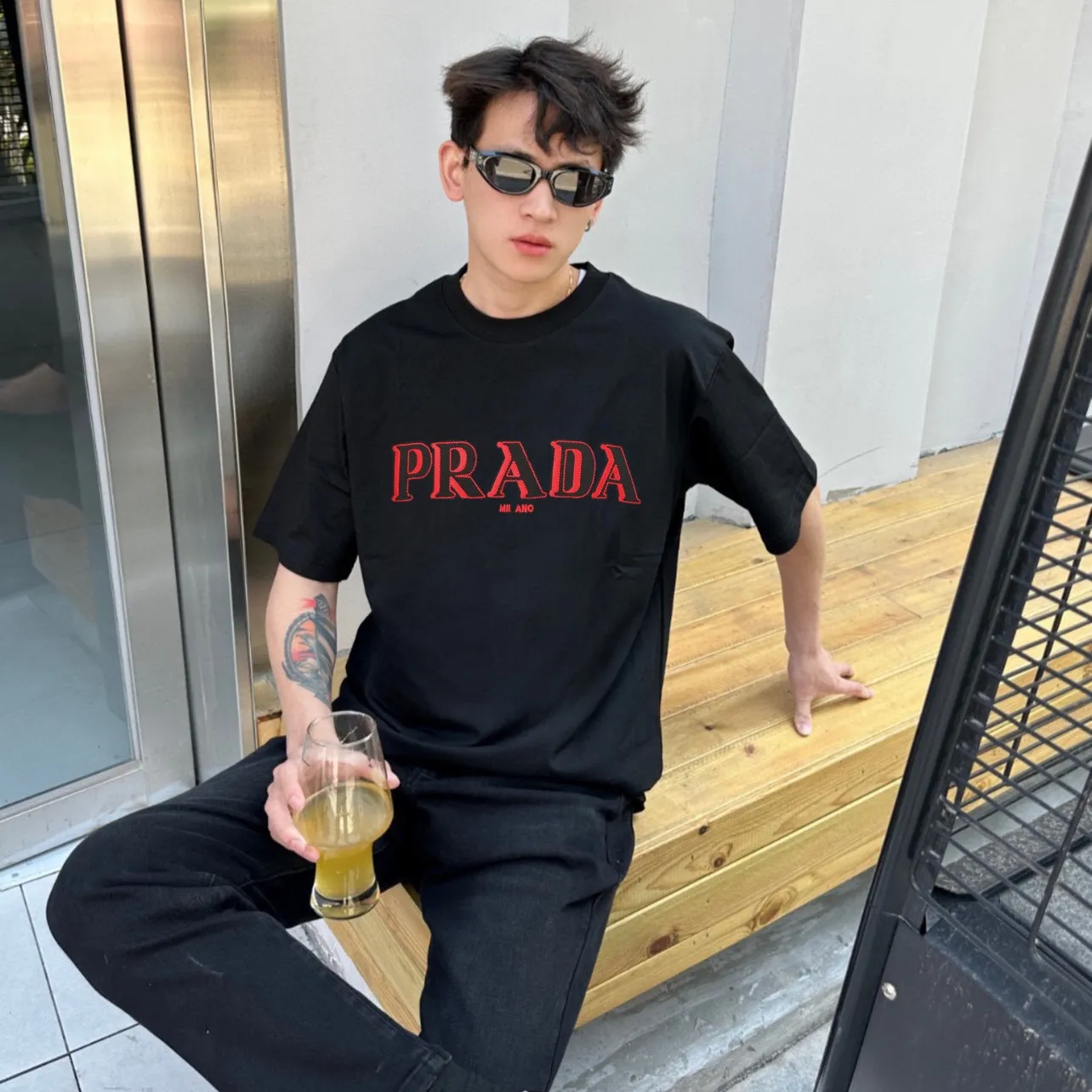 『XS-L』カジュアル 着回し力抜群 見逃し厳禁 オーバサイズ  Tシャツ