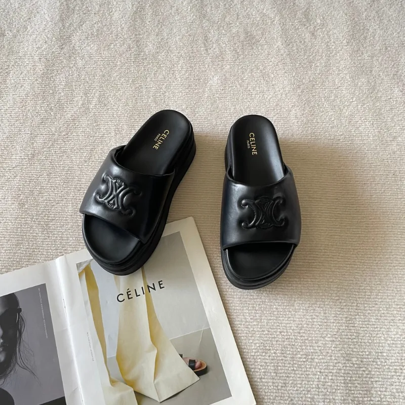 『35-40』大活躍 超人気商品 組み合わせやすい トレンド カジュアル 厚底 スリッパ