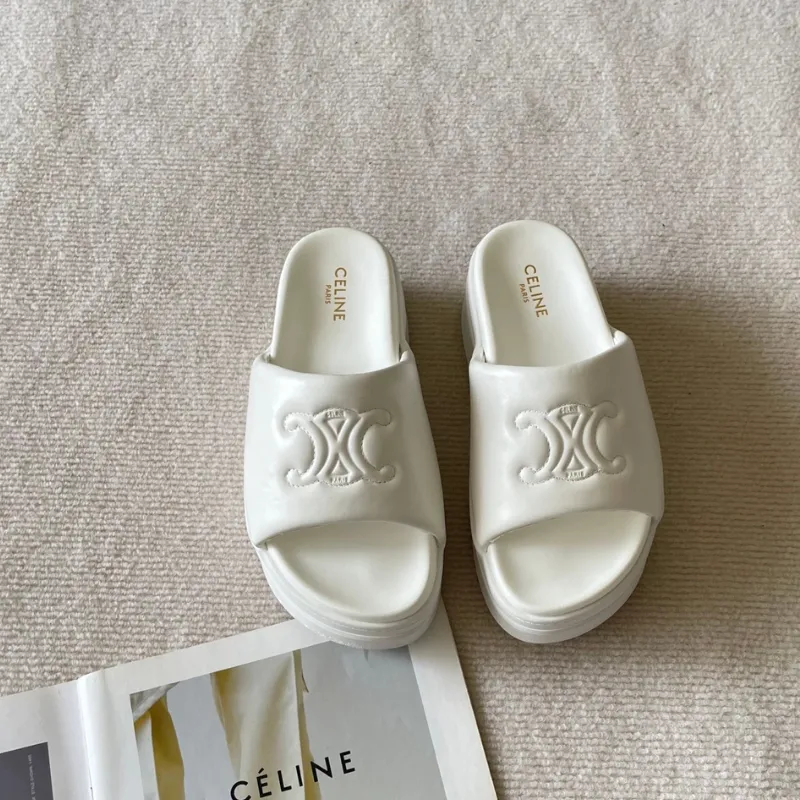 『35-40』大活躍 超人気商品 組み合わせやすい トレンド カジュアル 厚底 スリッパ