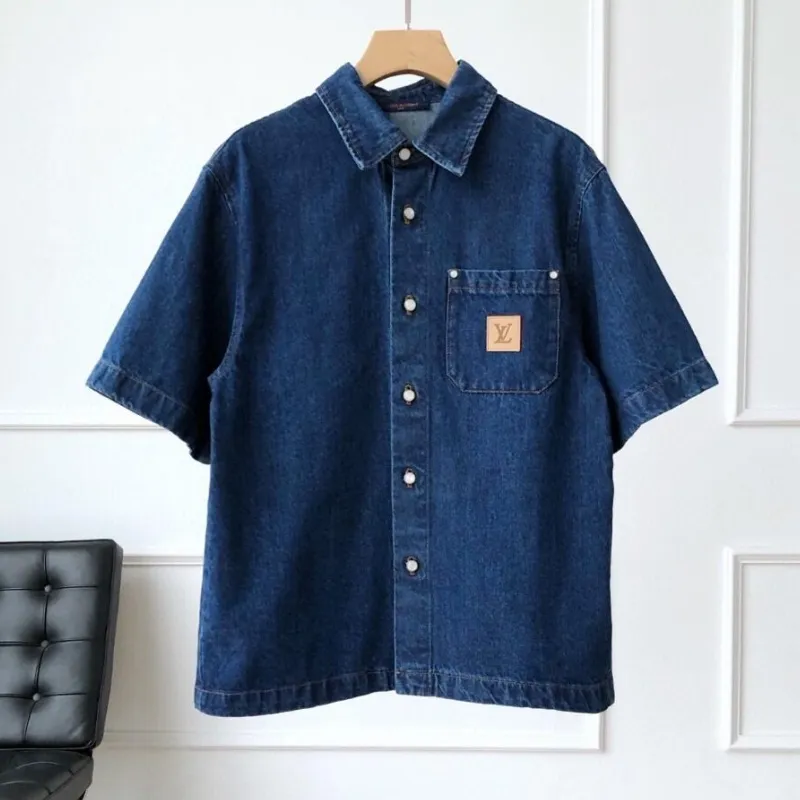 『S-XL』特別仕様 極細刺繍 高級感 着心地良い 最愛の一着  シャツ