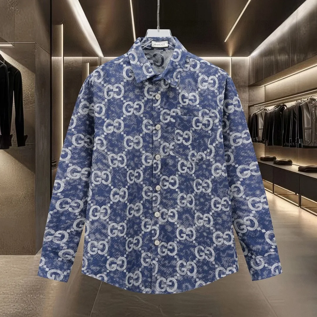 『 M-2XL』一枚で決まる 大人カジュアル ポケット付き シャツ