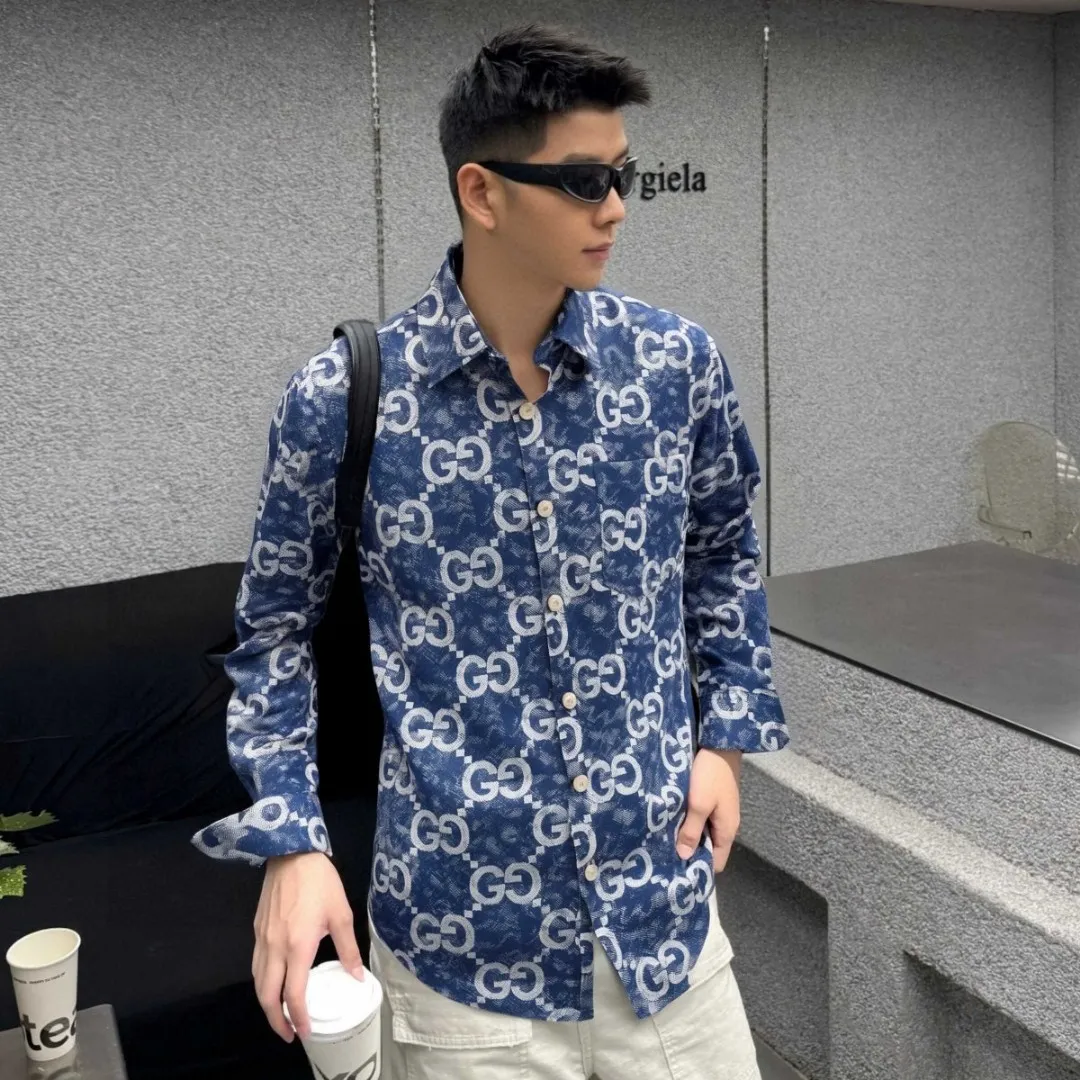 『 M-2XL』一枚で決まる 大人カジュアル ポケット付き シャツ