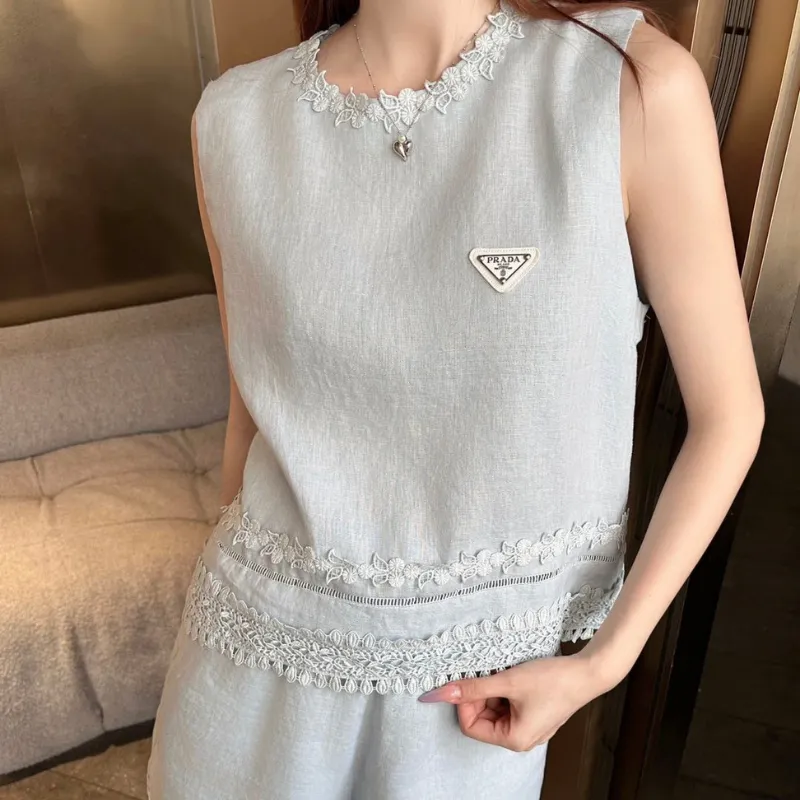 『S-L』大注目 おすすめ 美人度アップ ファッション エレガント ノースリーブ セットアップ