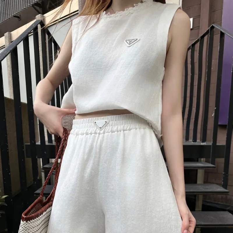 『S-L』大注目 おすすめ 美人度アップ ファッション エレガント ノースリーブ セットアップ