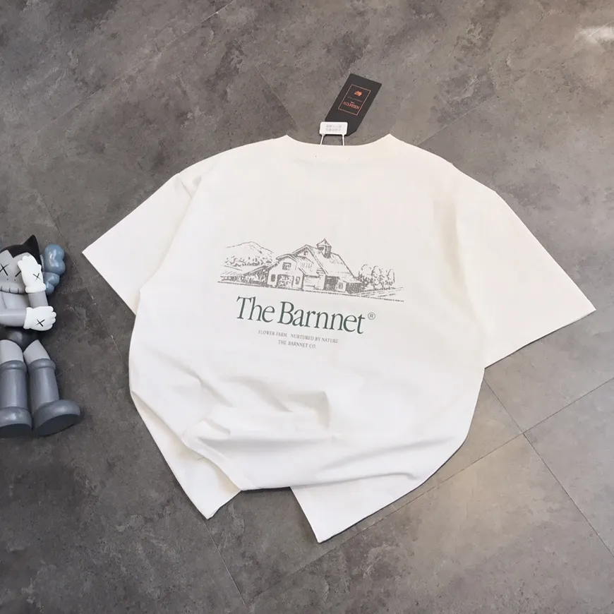 『 M-L』シンプル クルーネック プリント カジュアル 半袖  Tシャツ
