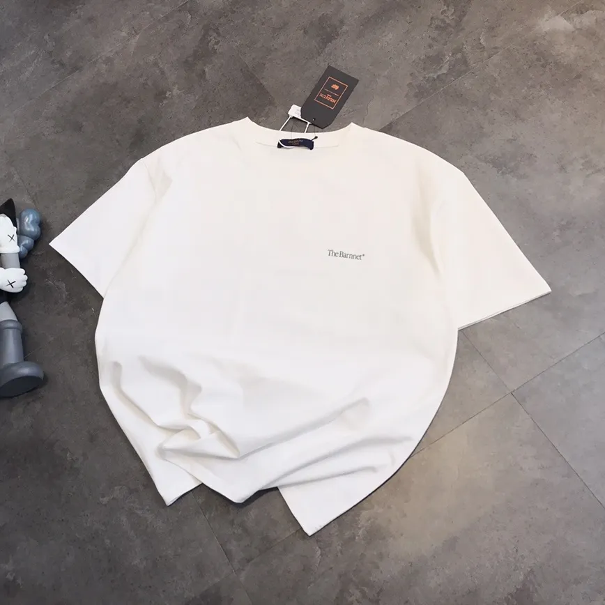 『 M-L』シンプル クルーネック プリント カジュアル 半袖  Tシャツ