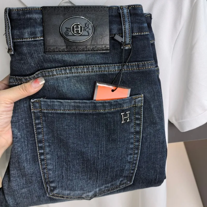 『S-2XL』超人気商品 高品質 気質いい 着回し力抜群 シンプル ジーンズ