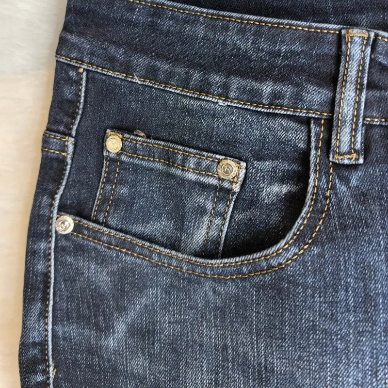 『S-2XL』超人気商品 高品質 気質いい 着回し力抜群 シンプル ジーンズ