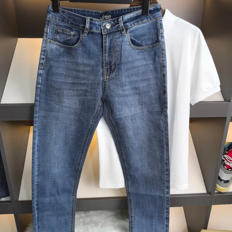 『S-2XL』大人らしい 高級感 着心地良い ファッション 立体裁断 ジーンズ