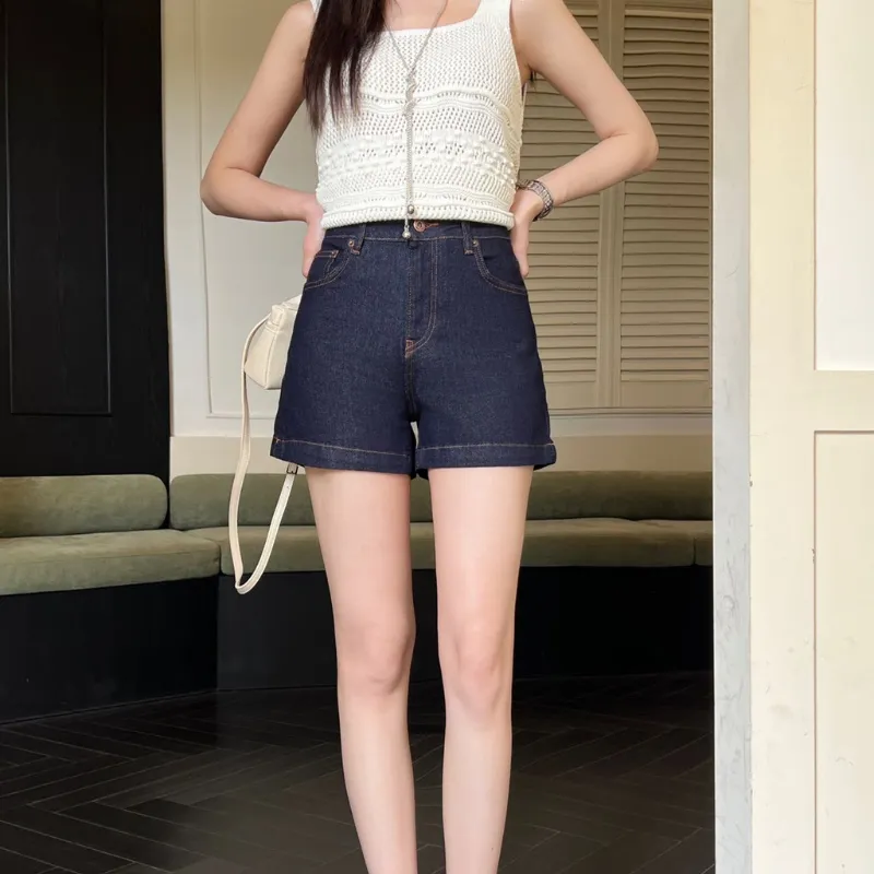『S-L』圧倒的セクシー 元気いっぱい ファッション 刺繍 デニム ショートパンツ