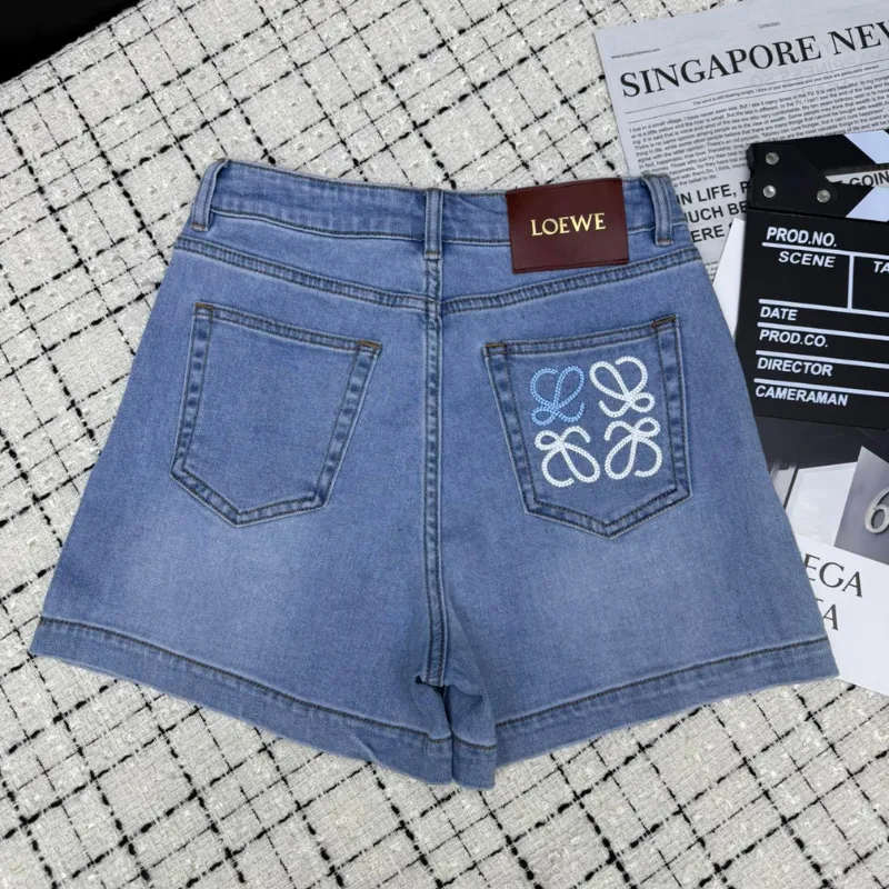 『S-L』圧倒的セクシー 元気いっぱい ファッション 刺繍 デニム ショートパンツ
