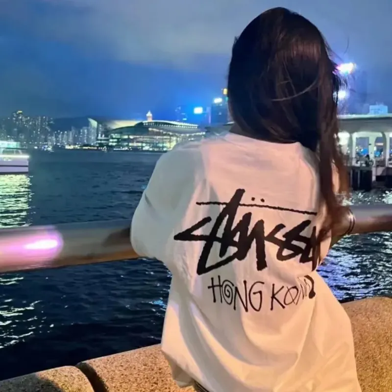 『S-4XL』激売れ中 絶対欲しい 美人度アップ シンプル ストリート ラウンドネック Tシャツ
