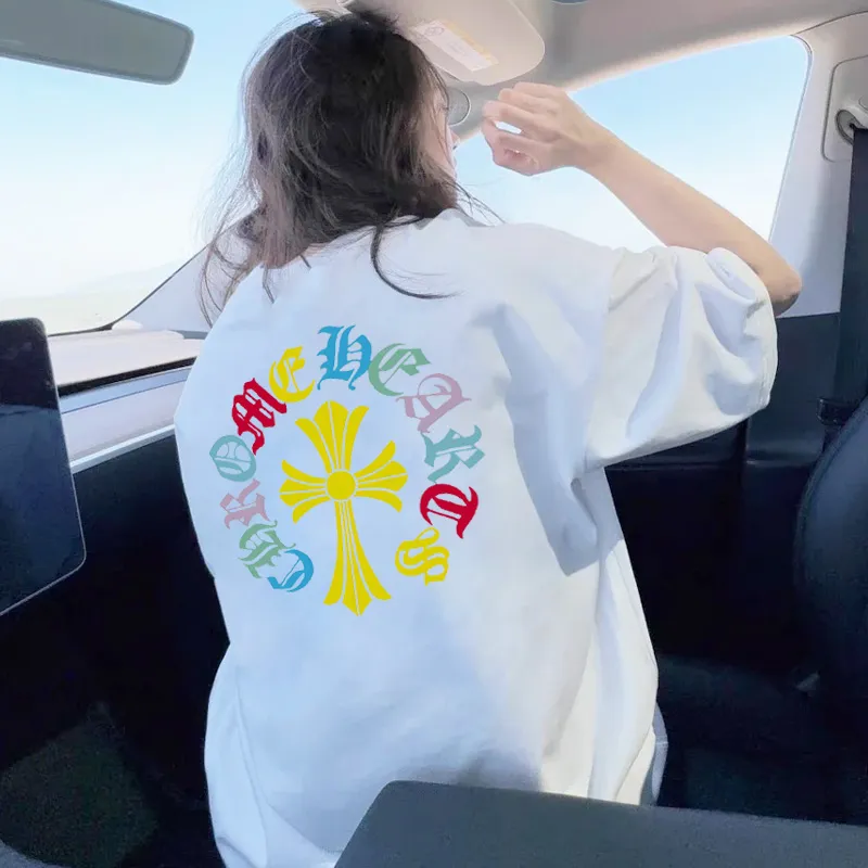 『S-4XL』大活躍 おすすめ 合わせやすい ストリート プリント プルオーバー Tシャツ