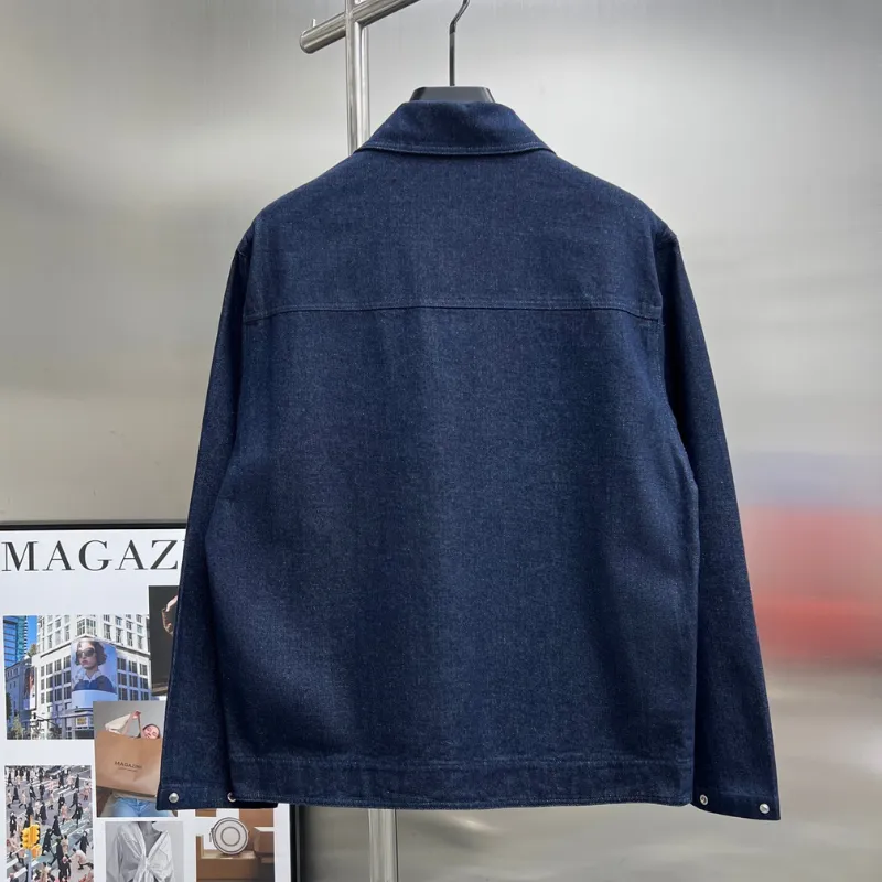 『M-3XL』人気爆発中 着回し最強 トレンド ボタン デニム 折り襟 アウター