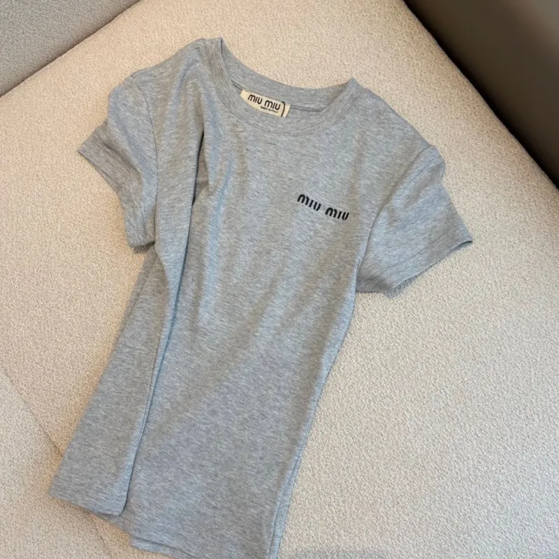 『M-XL』気質いい おすすめ フィット感 元気いっぱい 取り入れたい 刺繍Ｔシャツ