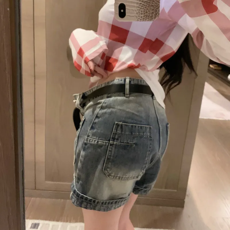『S-L』取り入れたい おすすめ 合わせやすい きれいめ系 デニム ショートパンツ