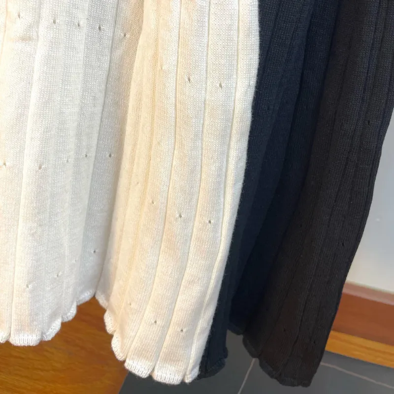 『 フリーサイズ』おすすめ 大活躍 質感のいい フェミニン モード ニット ワンピース