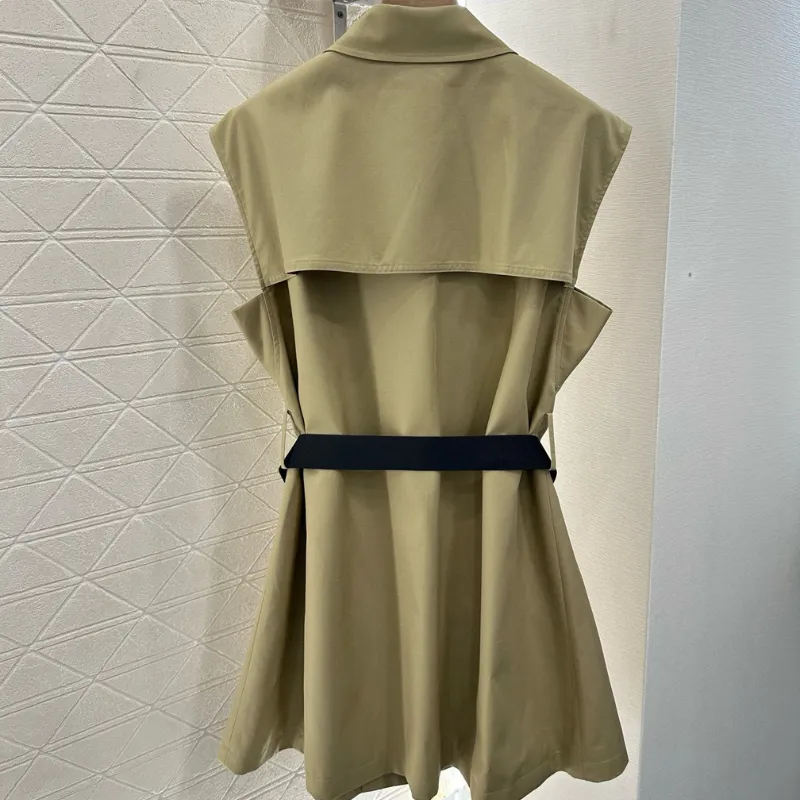 『 S-L』圧倒的セクシー 元気いっぱい レトロ ファッション ボタン 折り襟 ワンピース