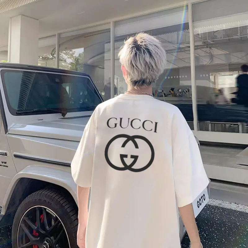 『S-4XL』3色選べる シンプル オーバーサイズ クラシック 通気性のある Tシャツ