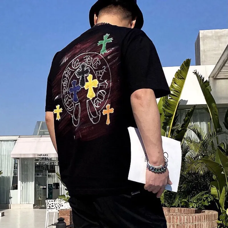『M-XL』今季も大流行 大注目 組み合わせやすい トレンド カジュアル プリント Tシャツ