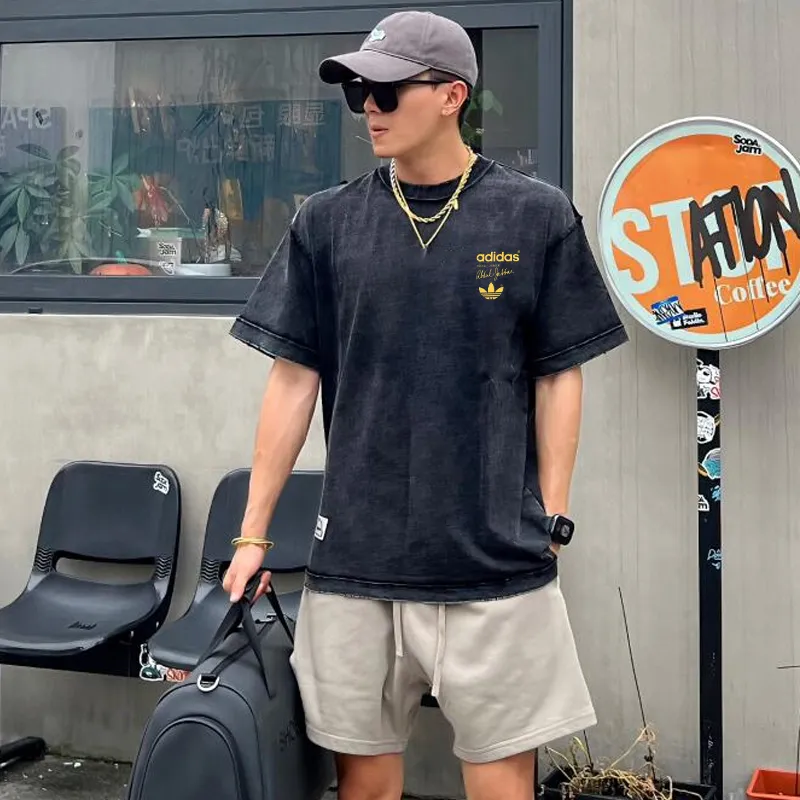 『S-4XL』魅力的 売れ切れ必至 着心地良い トレンド ノームコア キレカジ Tシャツ