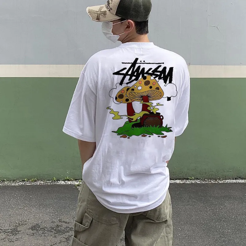 『S-4XL』超人気商品 大活躍 合わせやすい トレンド ストリート プリント Tシャツ